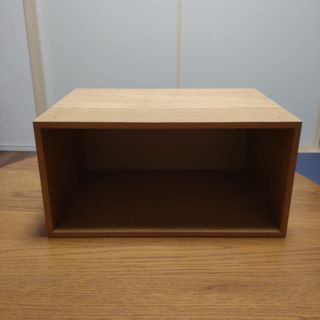 MUJI (無印良品) - 無印良品 壁に付けられる家具 2個組 棚・幅44cm