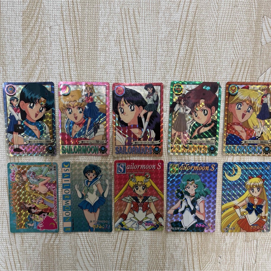 セーラームーン - ラスト1 当時物 セーラームーン カードダス 108枚