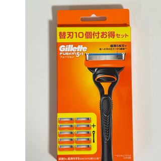 Gillette - ジレット フュージョン 本体(刃付き) 替刃13個✖️6個