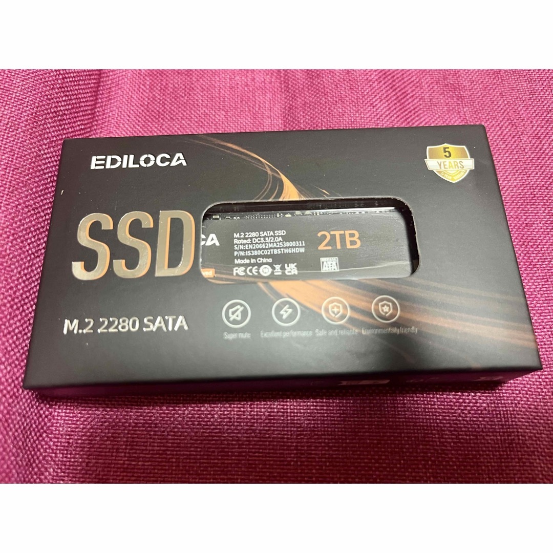 新品未開封品】EDILOCA EN206 2TB SSD SATAの通販 by MTYH's shop｜ラクマ