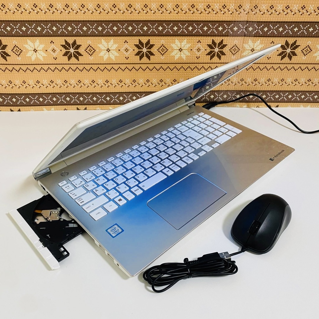 東芝 - Y100 TOSHIBAノートパソコンWEBカメラSSD高速 Windows11の通販