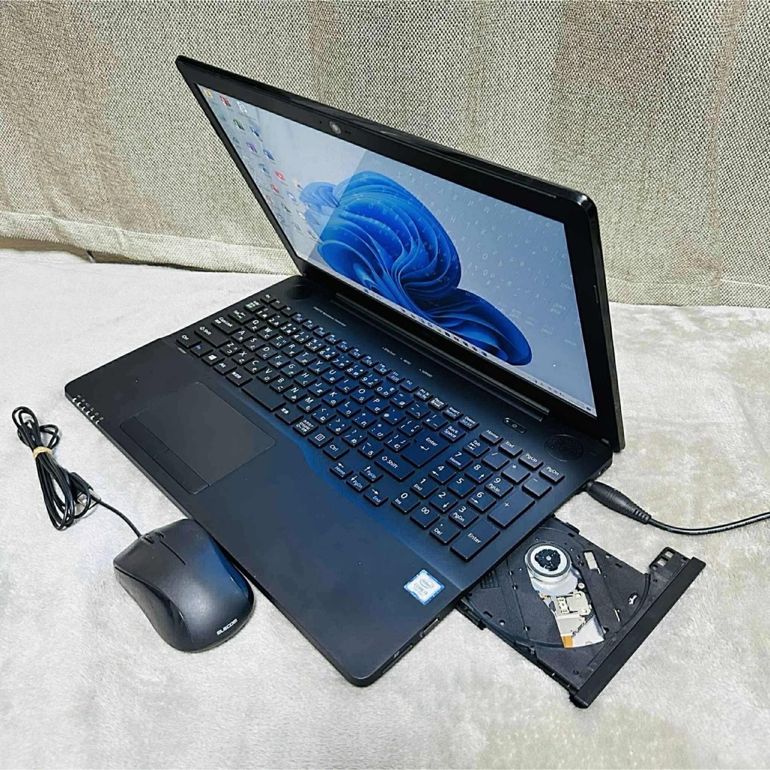 富士通 - S121 FujitsuノートパソコンWEBカメラSSD第7世代Window11の