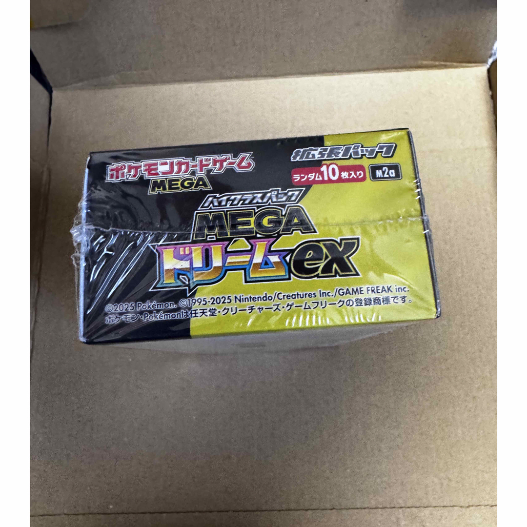 ポケモン - ポケモンカードMEGAドリームex BOX新品未開封シュリンク