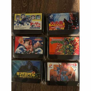 ファミリーコンピュータ - ファミコンソフト 箱付き83本(バラ売りなし