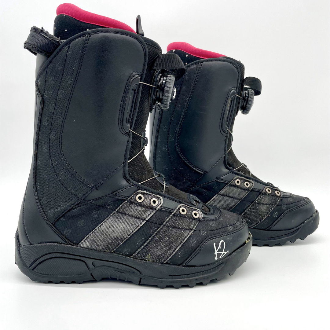 SALOMON - 【クリーニング済】K2 MINK BOA 23cm スノーボードブーツの