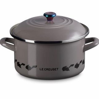 LE CREUSET - サテンブルー ル・クルーゼ ココット ロンド 20 廃盤色の