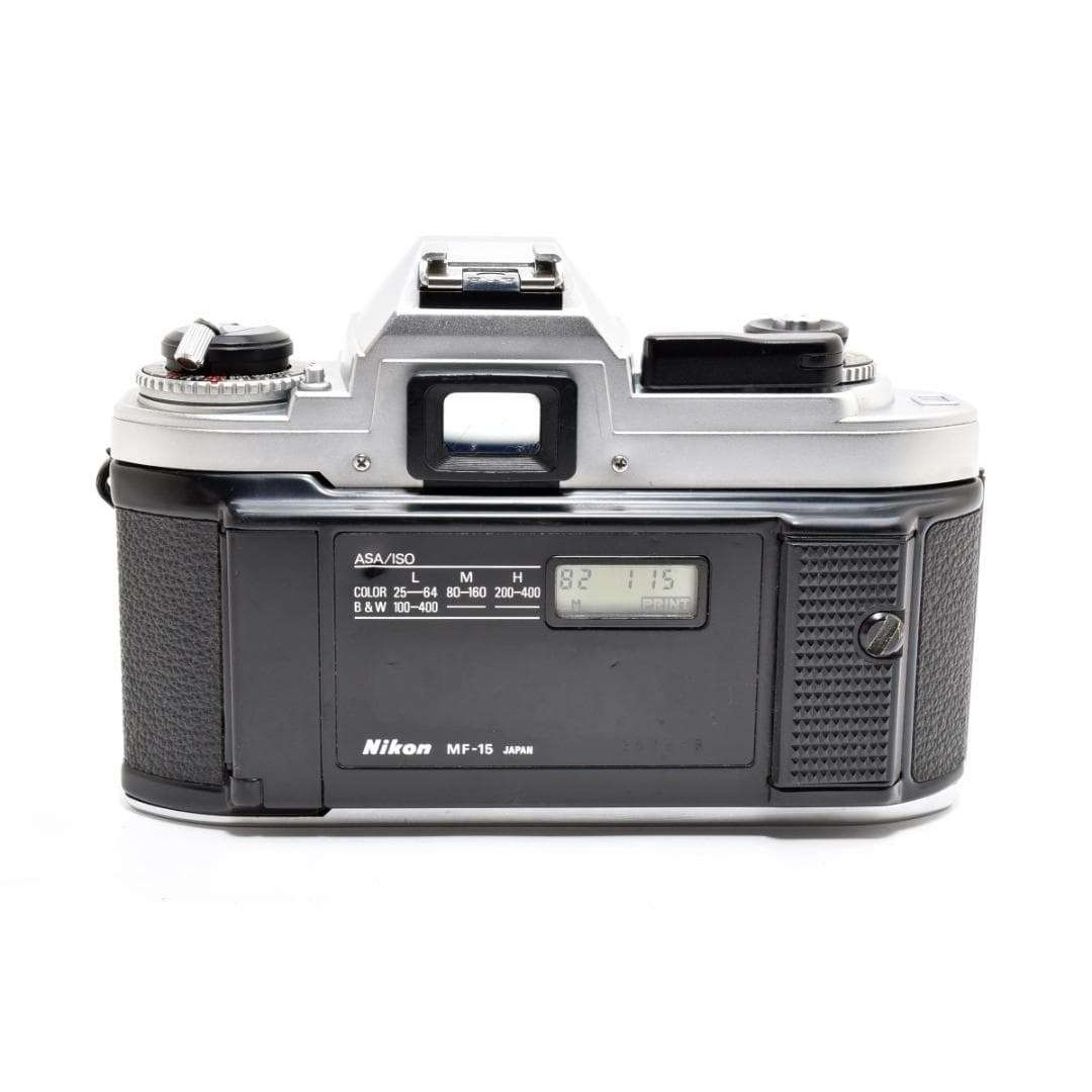 Nikon - 良品 ニコン FG シルバー MF-15 フィルム モルト新品交換済