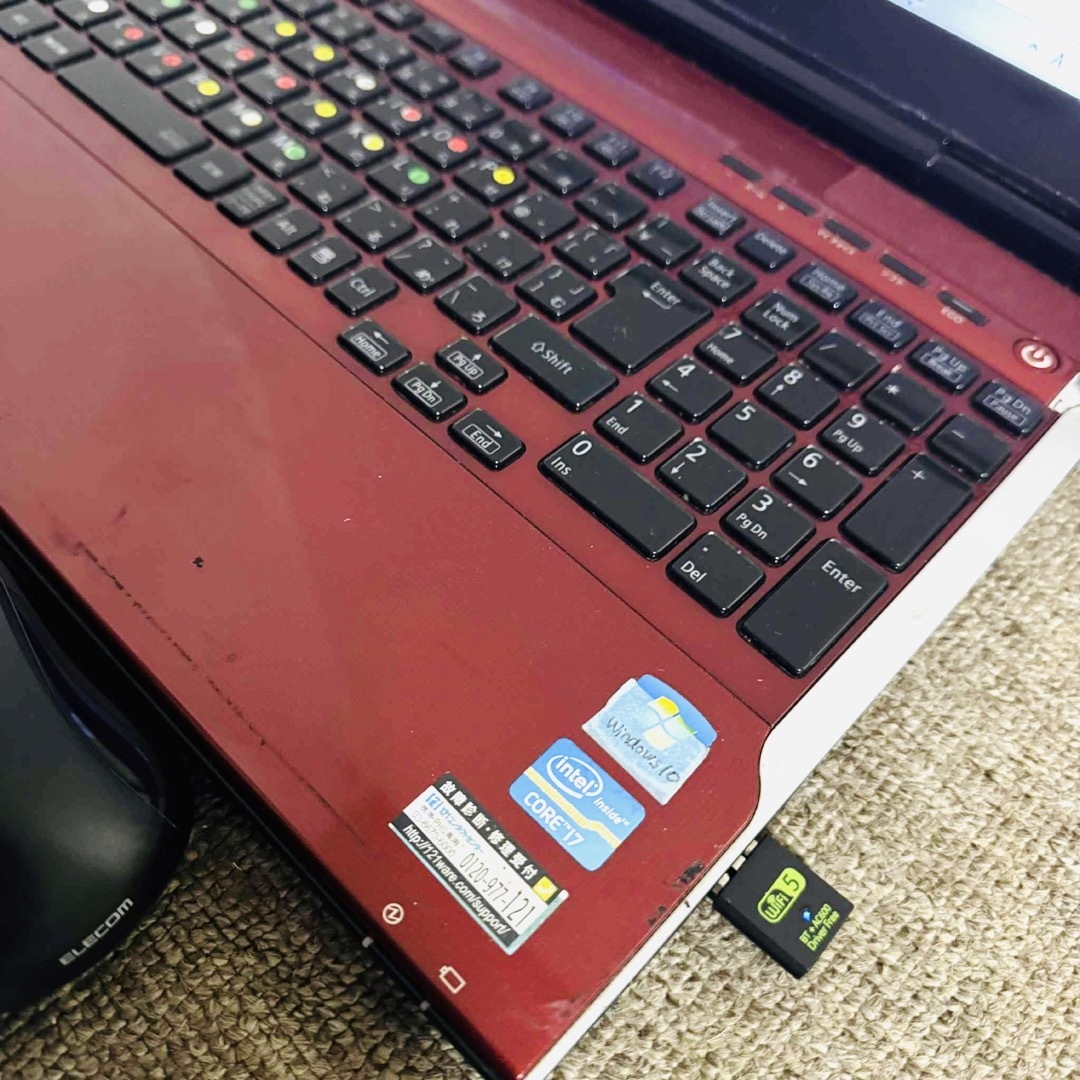 NEC - S228 NECノートパソコン i7メモリ8G高速Windows11オフィス付きの