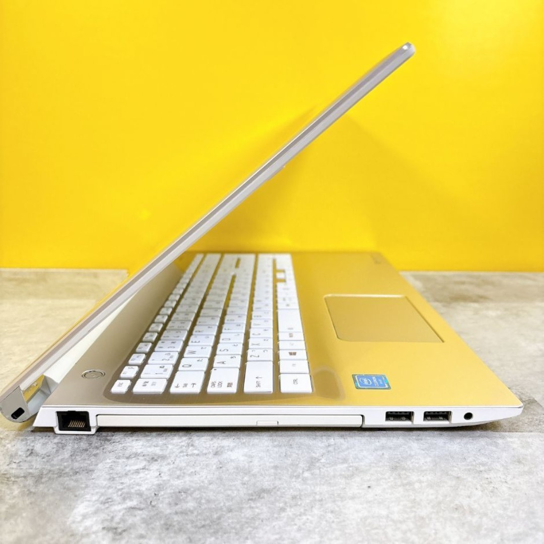 dynabook - ほぼ美品✨おしゃれゴールド❣快適SSD✨カメラ フルHD 薄型