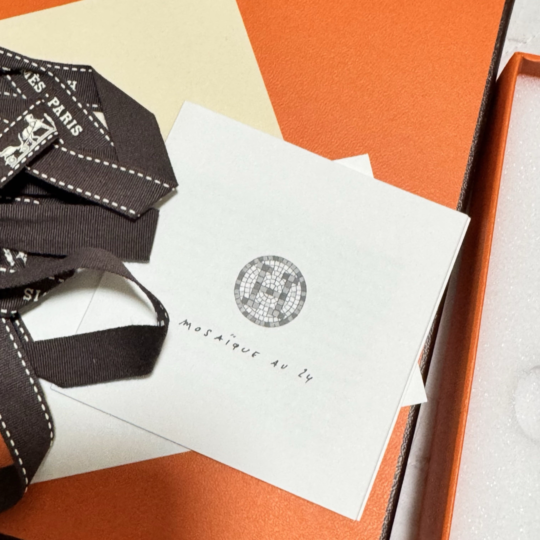 HERMES - エルメス HERMES モザイク24 プラチナ プチカレ美品の通販 by