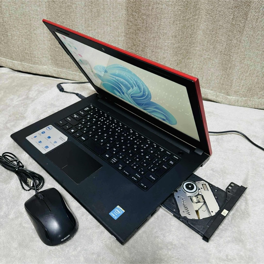 DELL - S222 DellノートパソコンWEBカメラSSD高速Windows11オフィスの