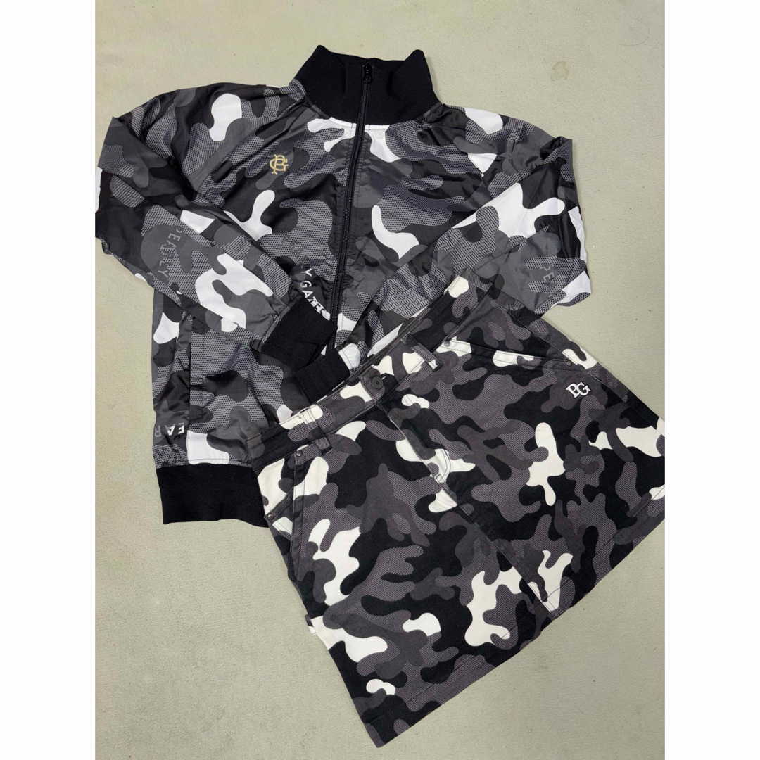 PEARLY GATES - （超美品）パーリーゲイツ、ブラックカモ、ジャケット