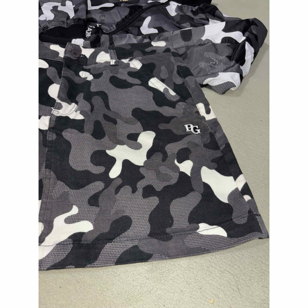 PEARLY GATES - （超美品）パーリーゲイツ、ブラックカモ、ジャケット