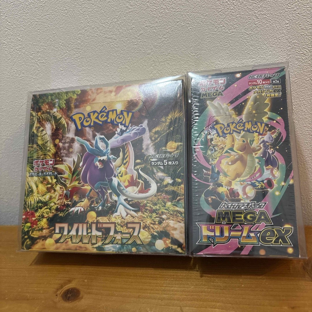 ポケモン - ポケモンカード メガドリームex ワイルドフォース 未開封