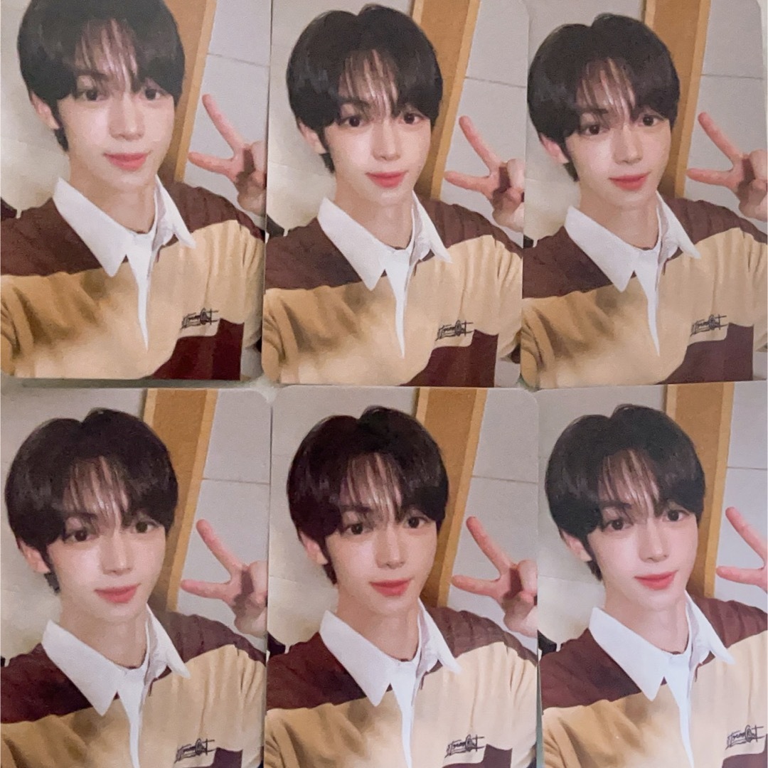 TWS playhard SOUNDWAVE サイン会トレカハンジン6枚セット の通販 by