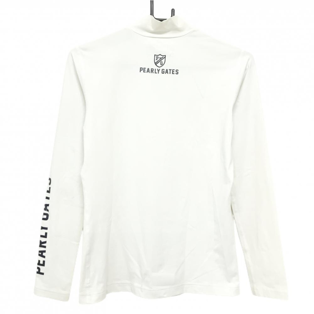 PEARLY GATES - パーリーゲイツ ハイネックインナーシャツ 白×ネイビー