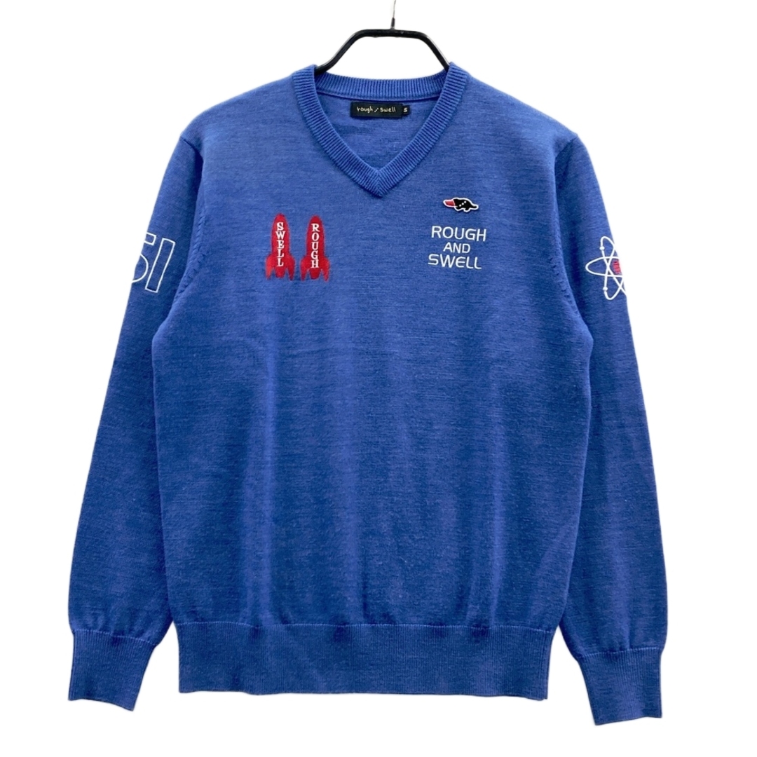 サイズ：S ROUGH&SWELL ラフアンドスウェル RSM-21271 ウール混 V