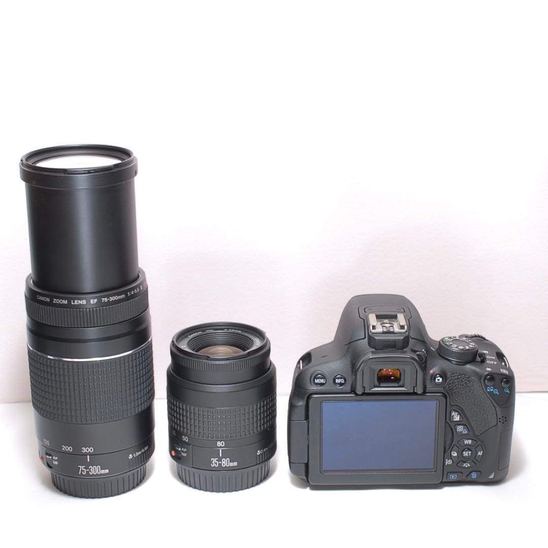 Canon - ✨美品✨スマホ転送✨Canon kiss x7i ✨望遠ダブルズーム