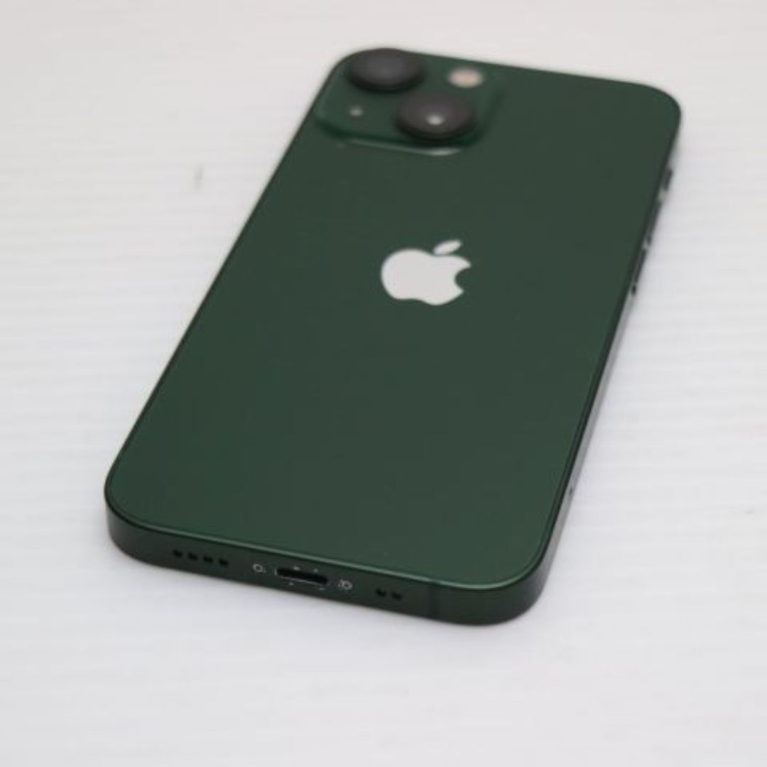 iPhone - 超美品 SIMフリー iPhone13 mini 128GB グリーン M444の通販