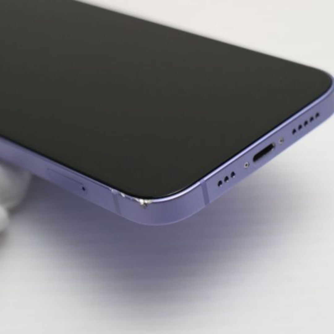 iPhone - 超美品 SIMフリー iPhone12 128GB パープル M444の通販 by