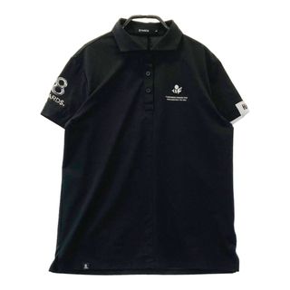 サイズ：L 8YARDS ハチヤーズ 半袖ポロシャツ ブラック系