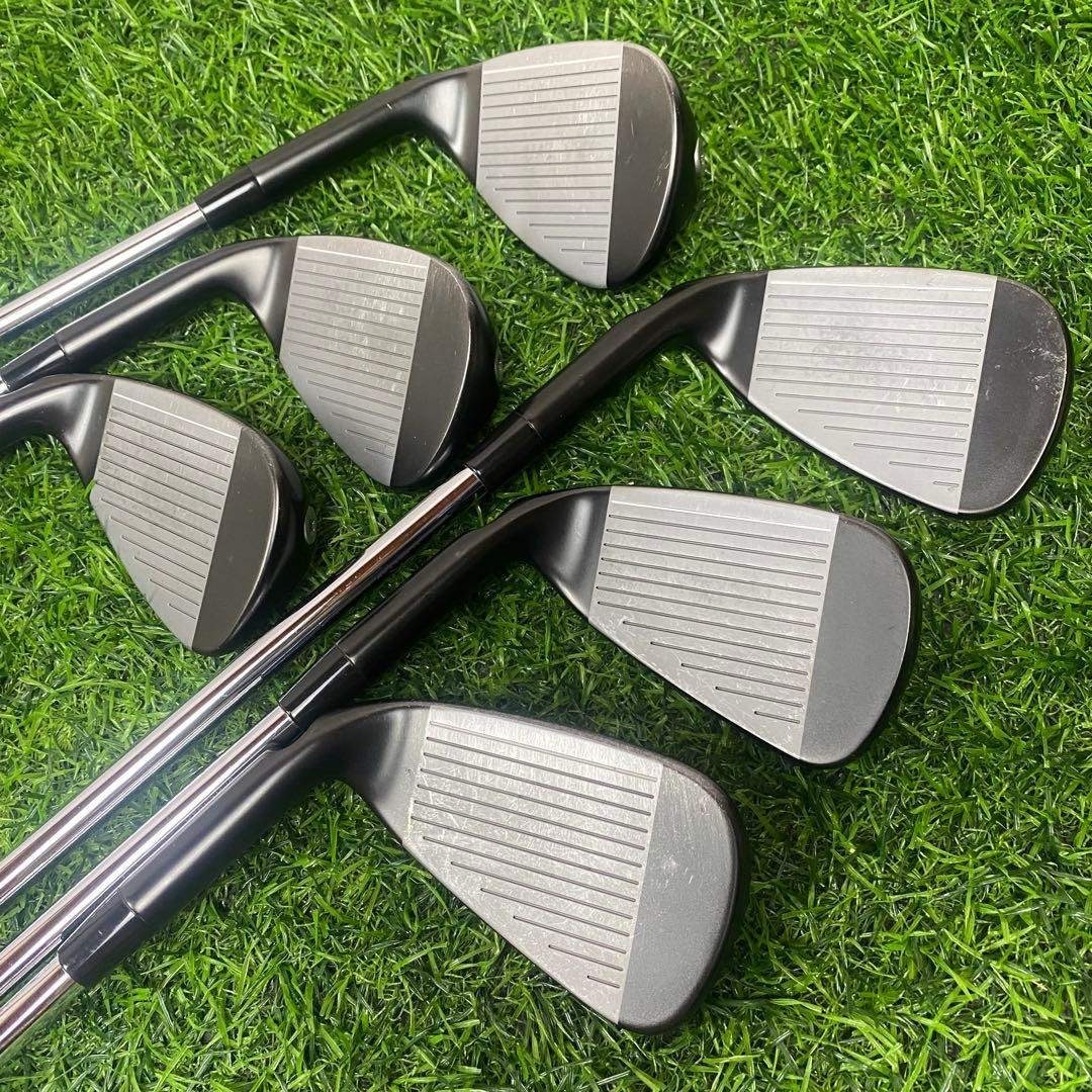 PING - PING G710 アイアンセット 6本 S 右 ブラックドット クラブ