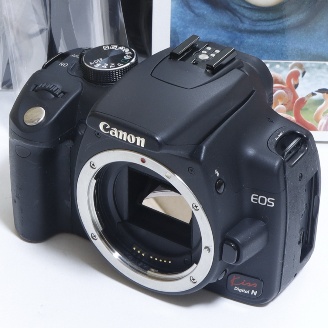 Canon - ☆スマホに送れる一眼レフ☆WiFi&望遠☆ キャノン EOS Kiss N
