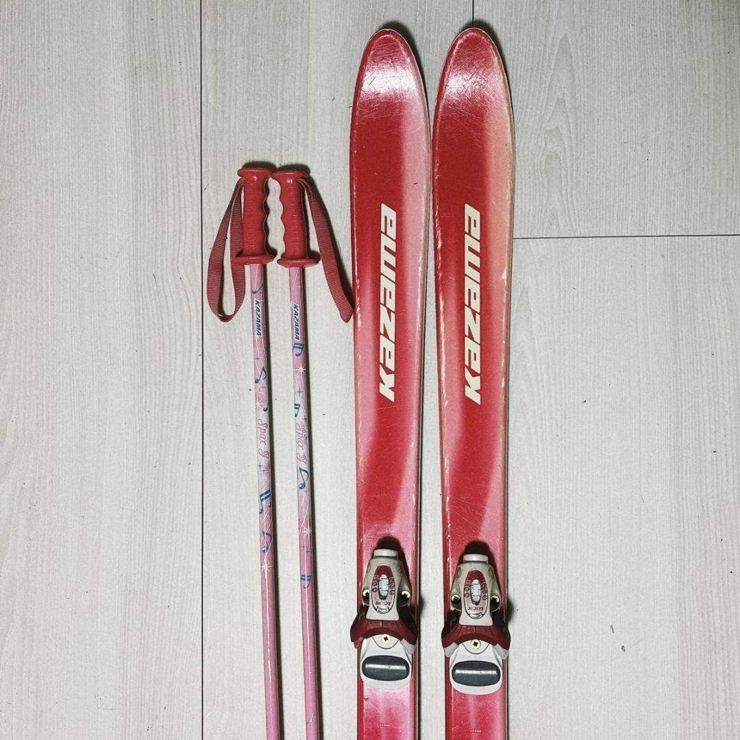 ジュニアスキー 4点セット KAZAMA MIZUNO 22.5㎝の通販 by ton's shop