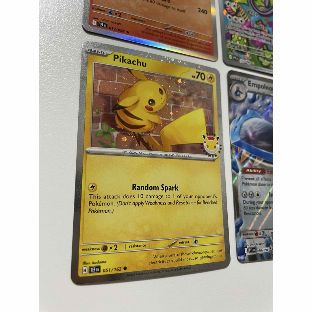 ポケモン - ポケモンデイ2026 海外版ピカチュウプロモカードの通販 by