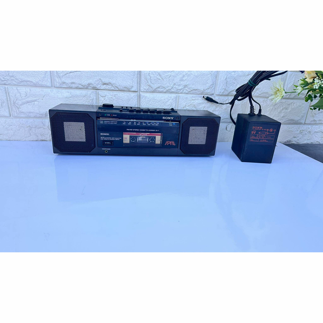SONY - 希少 SONY ZXー7 AM FM ステレオカセットレコーダーの通販 by