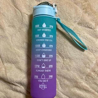 タッパーウェア スクエアエコボトル 1L（2本）の通販 by ちびのママ