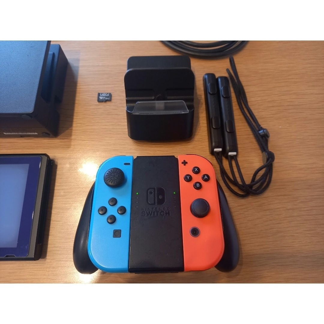 Nintendo Switch - 訳あり Nintendo Switch 本体 青/赤 Joy-Con 付属品
