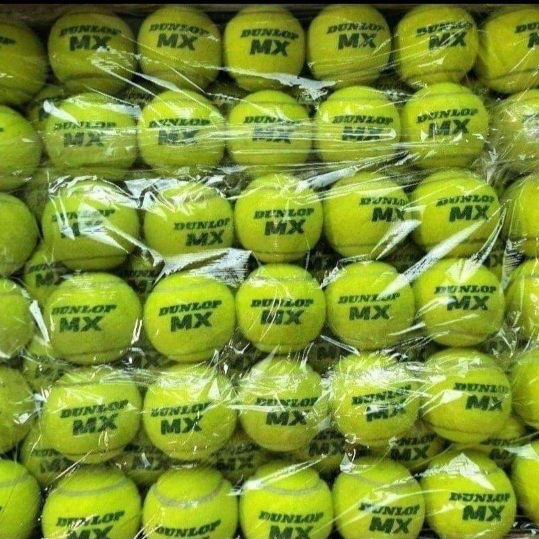 DUNLOP - 【希少】 DUNLOP ダンロップ MX 硬式 テニスボール 100球