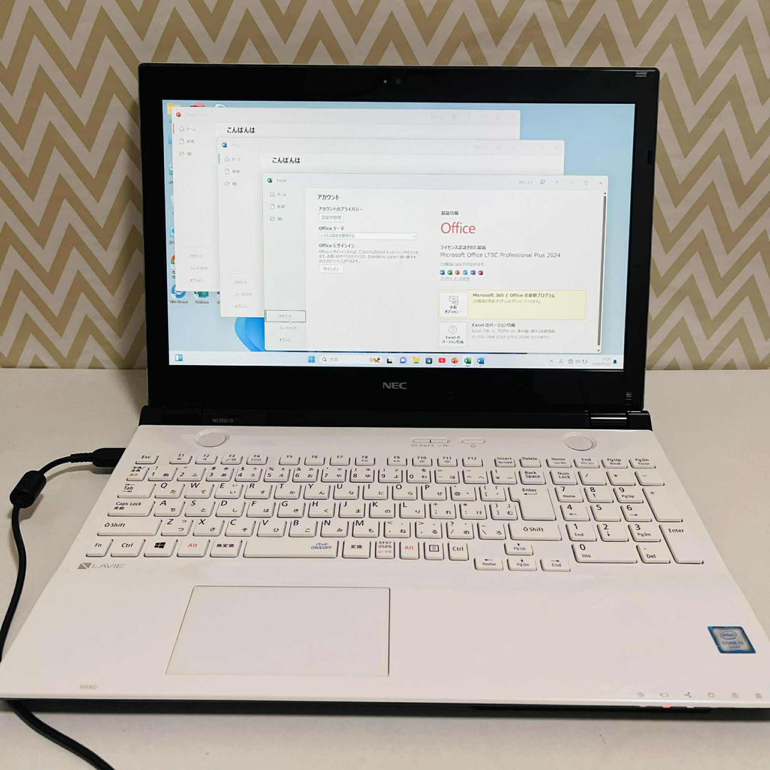 NEC - T12 NECノートパソコンSSD第6世代Windows11オフィス2024付きの