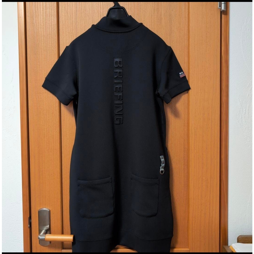 BRIEFING - XS ブリーフィング ダンボールニット半袖ワンピース