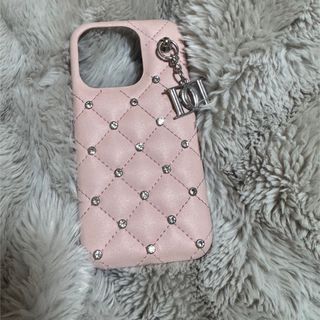 Darich - キルティングミラーDDチャームiPhoneケース SAX iPhone17pro