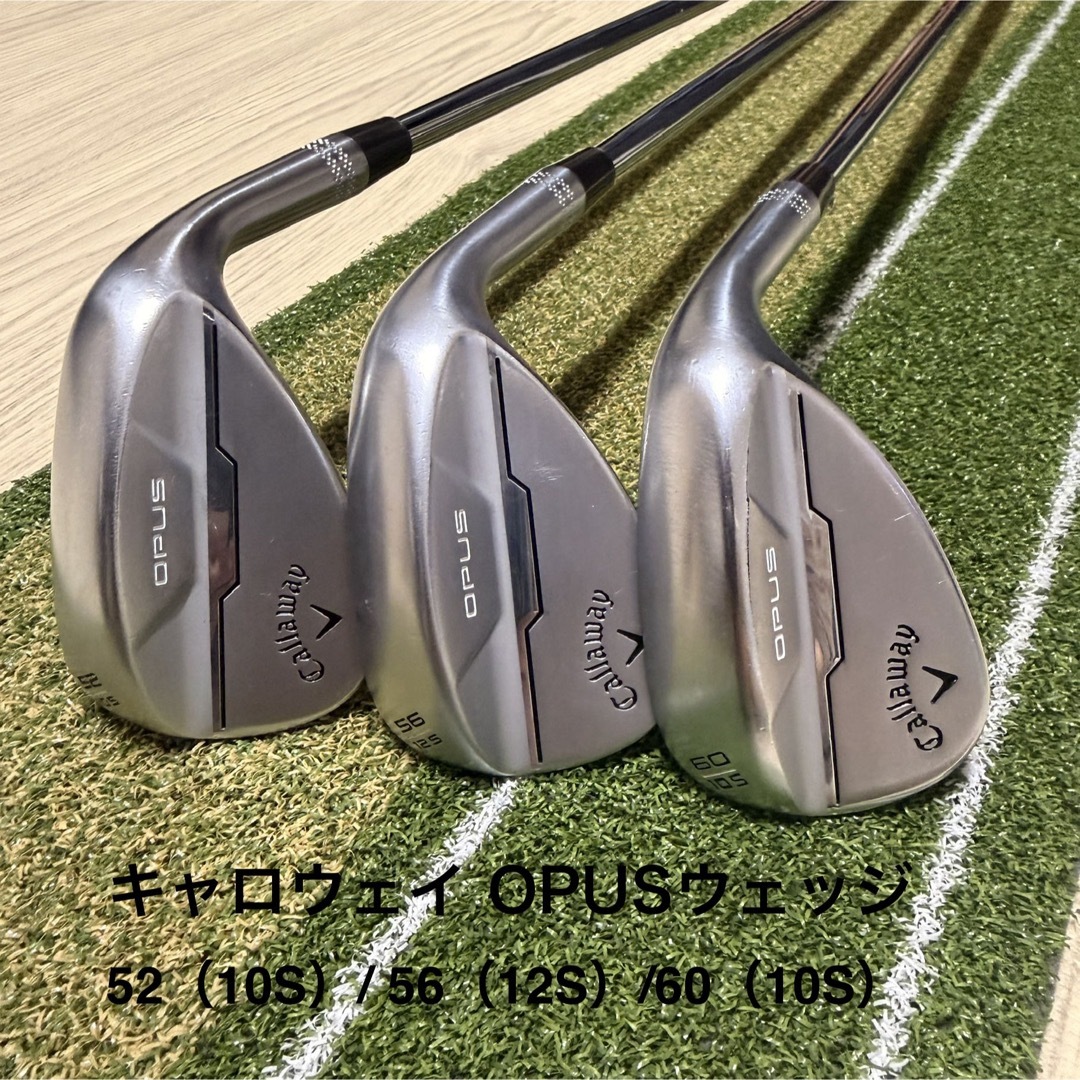 Callaway Golf - キャロウェイ OPUS ウェッジ 3本セットの通販 by くみ