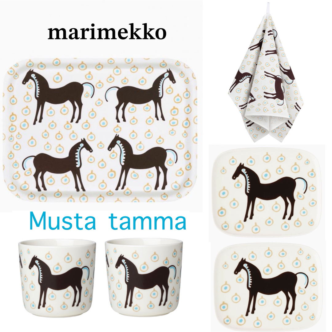 marimekko - marimekko マリメッコ 廃盤Musta tamma 6点 のこりわずか