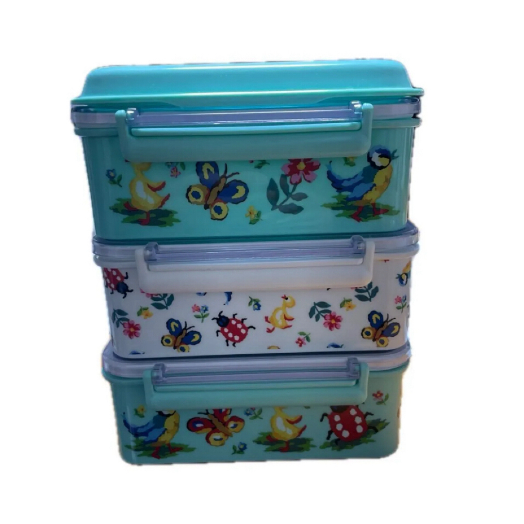 FEILER - フェイラーハイジ ランチボックス（3段）【未使用】の通販 by