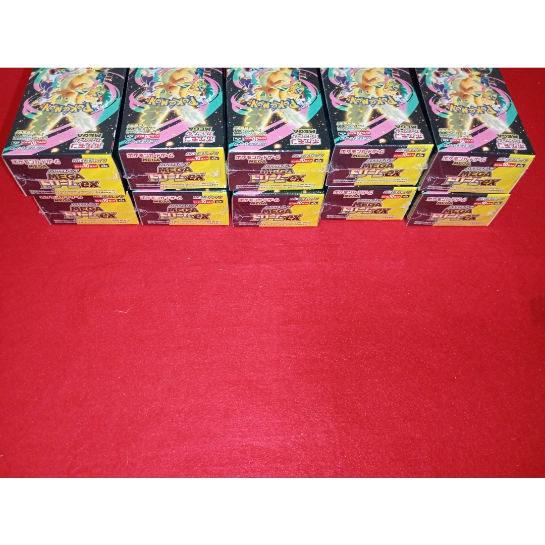 ポケモン - megaドリームex10boxセット 新品未開封シュリンク付きの