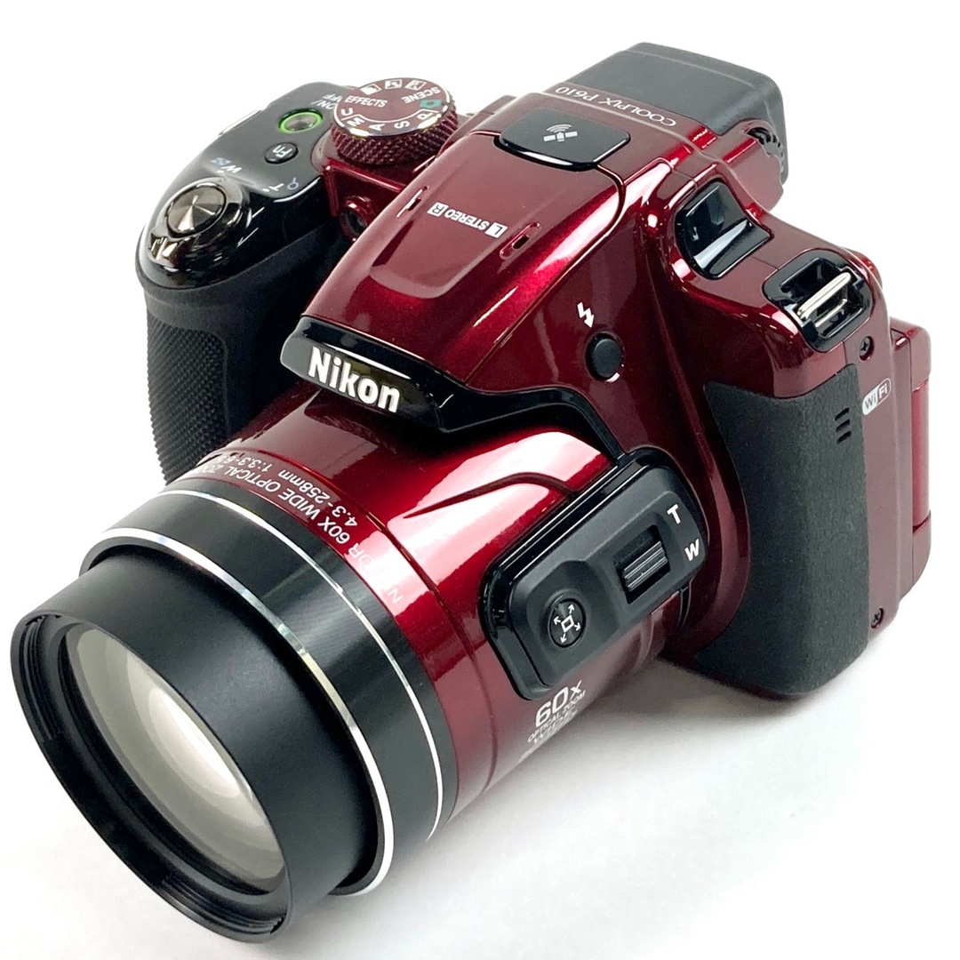 ニコン COOLPIX P610 レッド 中古の通販 by バイセル ラクマ店｜ラクマ