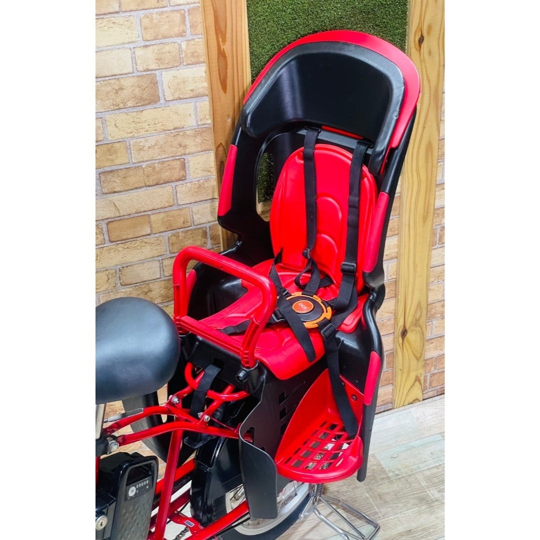 Panasonic - 特価 レッド系 パナソニック 子供乗せ電動アシスト自転車