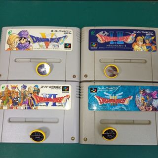 スーパーファミコン - スーパーファミコンソフト4本セットの通販 by