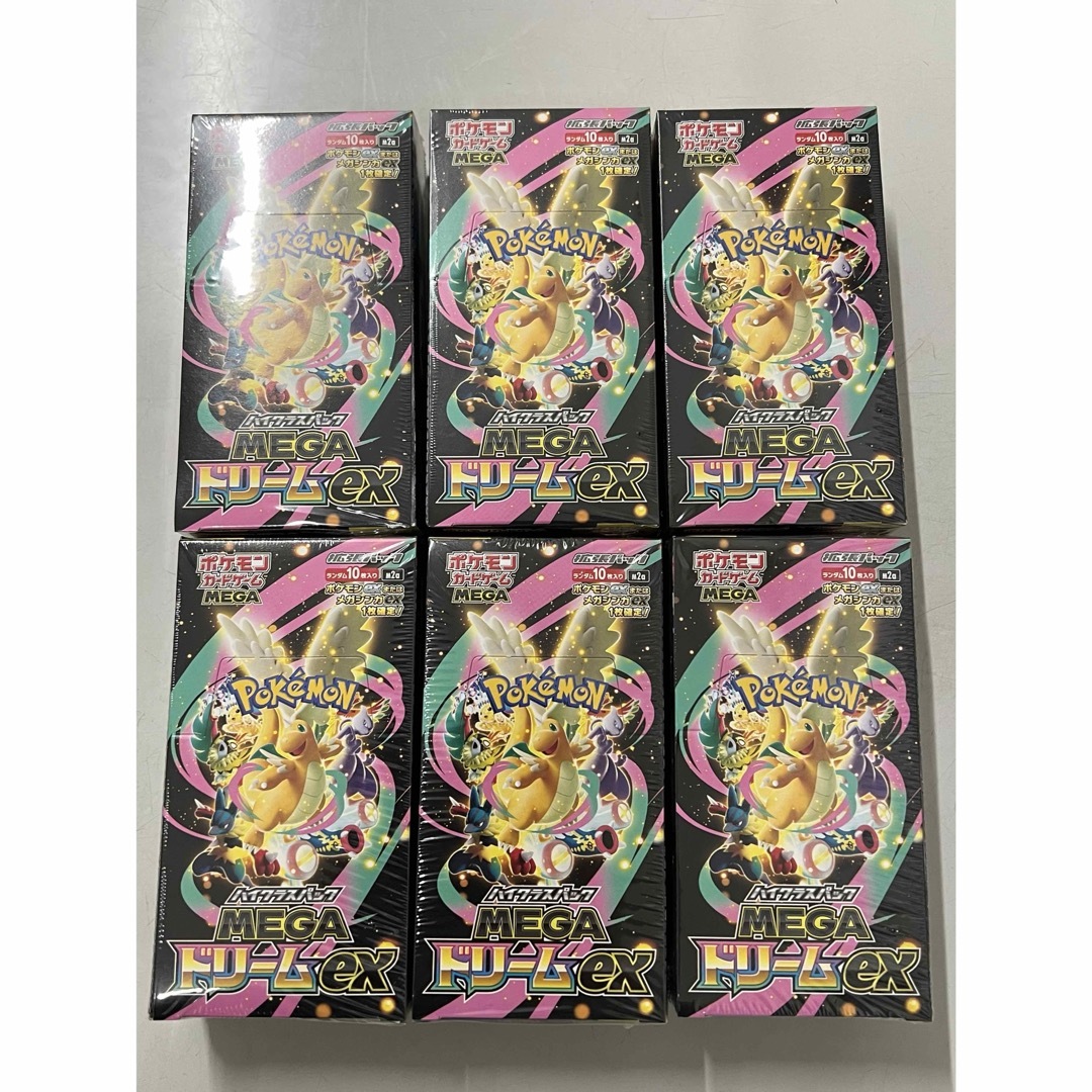 ポケモン - ポケモンカード MEGAドリームex 6BOX シュリンク付きの