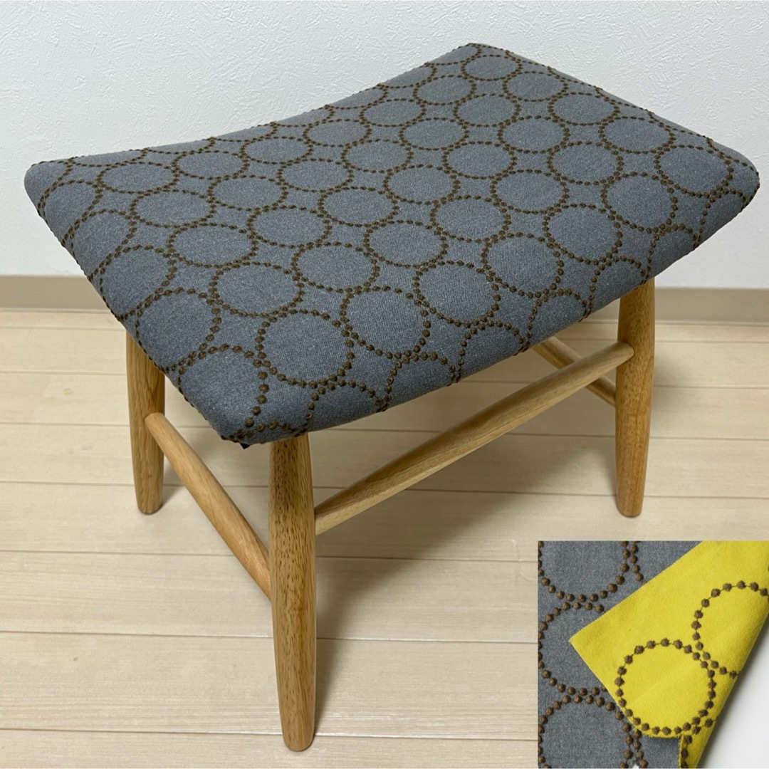 mina perhonen - ミナペルホネン スツール タンバリン 丸脚 【グレー