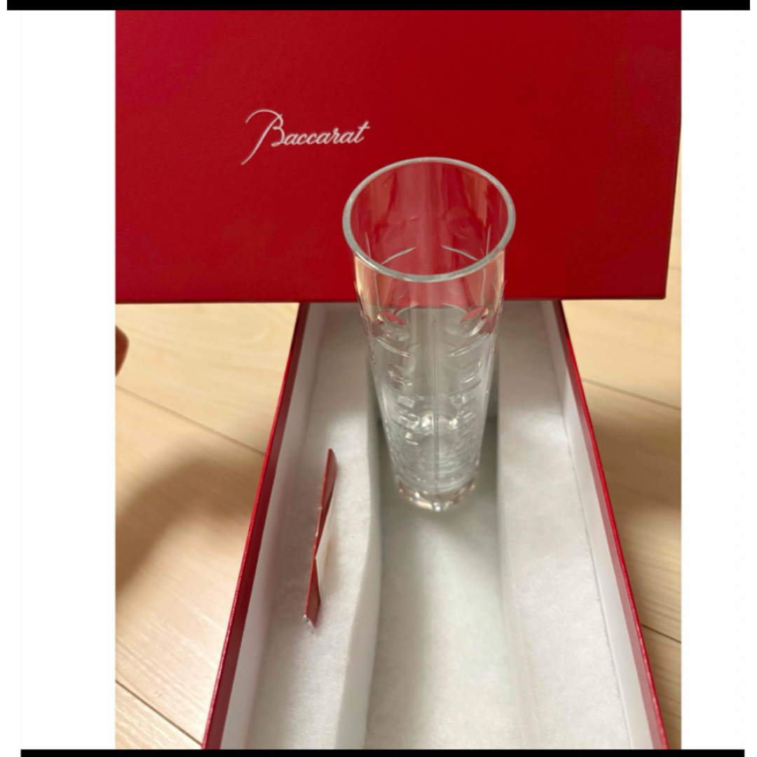 Baccarat - バカラ Baccarat 花瓶 一輪挿し クリスタル 高さ20cmの通販