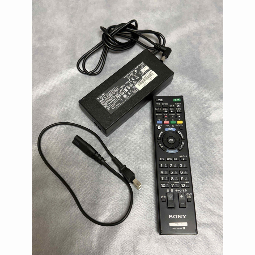 SONY - SONYテレビリモコン、ACアダプターの通販 by gimo亭｜ソニー