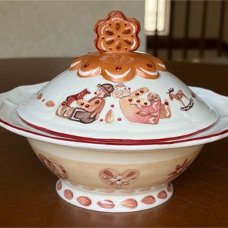 LE CREUSET - ルーゼ ル・クルーゼ ブルー ハート ココット 3点セット