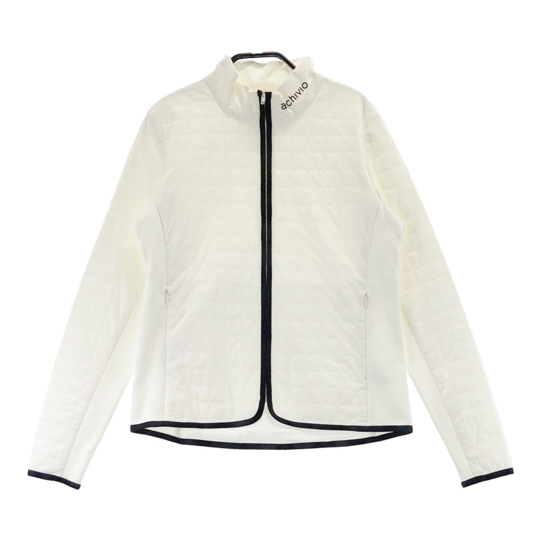 サイズ：38 ARCHIVIO アルチビオ 中綿ジャケット ホワイト系