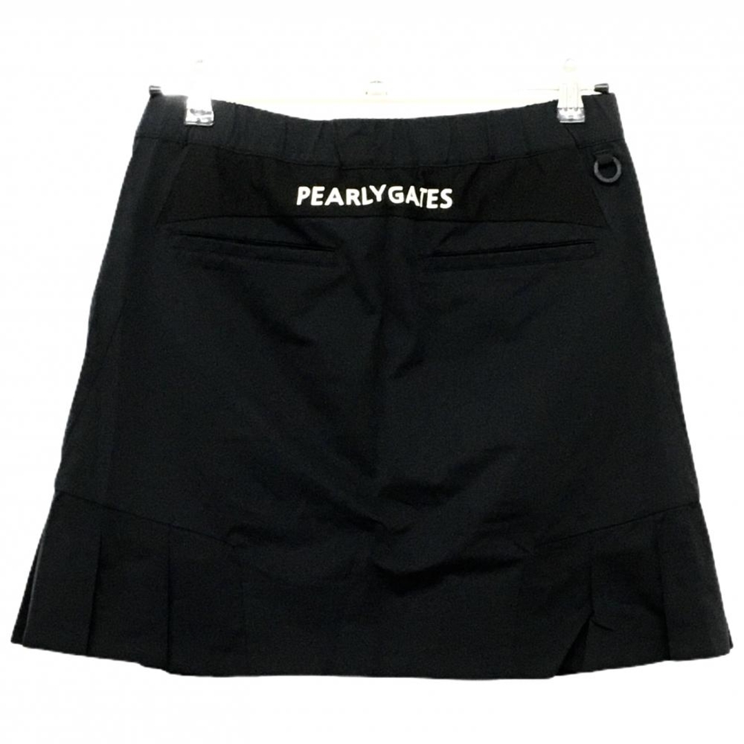 PEARLY GATES - 【美品】パーリーゲイツ スカート ネイビー ロゴ白
